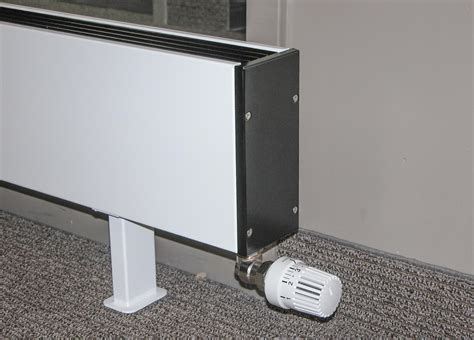 low temperature underfloor radiators.